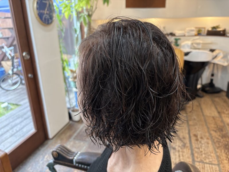 パーマ&カット&シャンプー